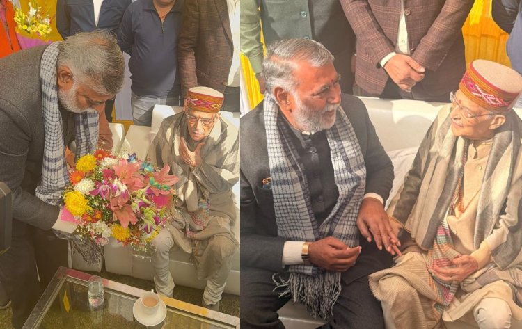 मंत्री प्रहलाद पटेल ने डॉ. मुरली मनोहर जोशी को दी जन्मदिन की शुभकामनाएं