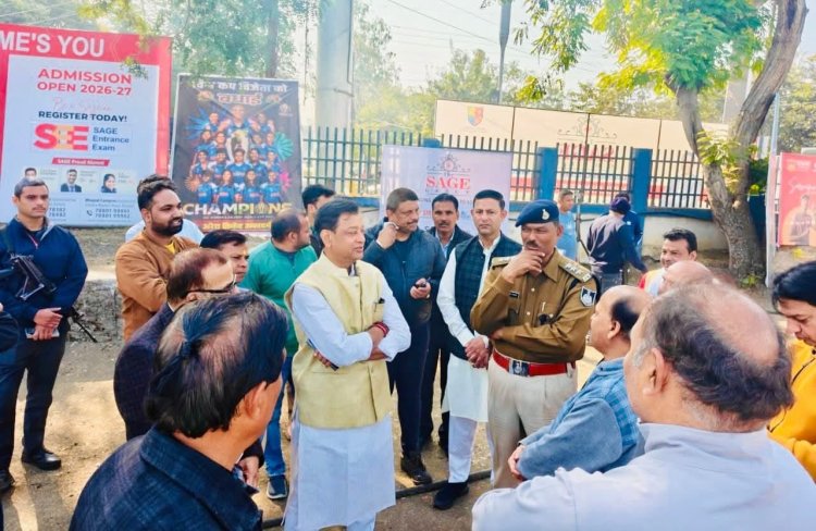 भोपाल में विराट हिंदू सम्मेलन, पूर्व विधायक ने तैयारियों का लिया जायजा