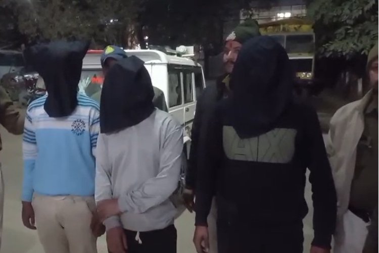 सतना: बुजुर्ग महिला के घर में घुसकर चोरी और मारपीट के तीन आरोपी गिरप्तार