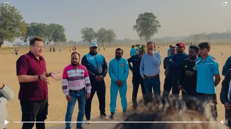 जर्मनी के बाद कंबोडिया के राष्ट्रीय कोच ने सराहा शहडोल का फुटबॉल जुनून