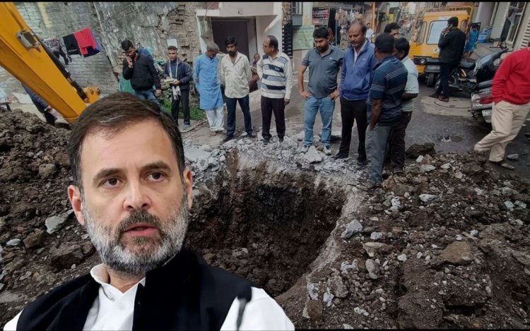 राहुल दूषित पानी से प्रभावित परिवारों से मिलेंगे, CRPF की टुकड़ी ने किया भागीरथपुरा का निरीक्षण
