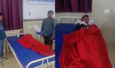 हाईवे पर टायर ब्लास्ट, ऑटो डिवाइडर से टकराई, 14 वर्षीय किशोर गंभीर