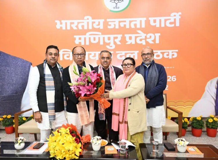 युमनाम खेमचंद सिंह होंगे मणिपुर के नए मुख्यमंत्री, राष्ट्रपति शासन के बाद सरकार का गठन