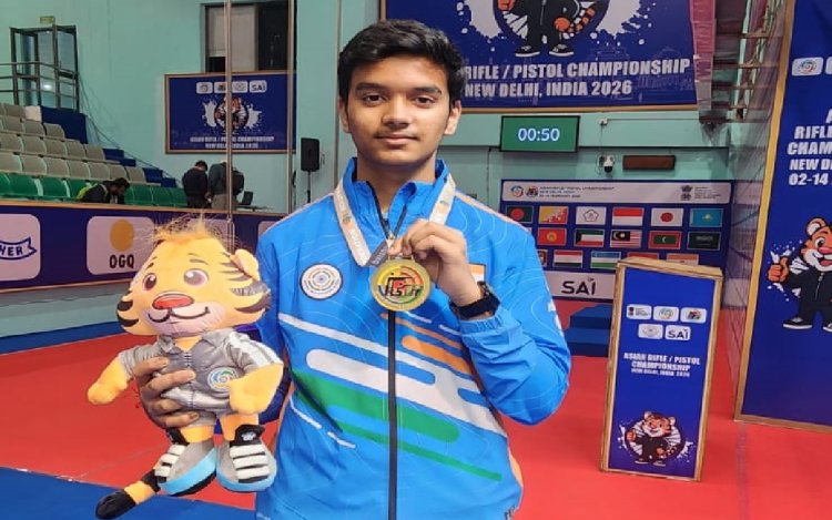 रीवा के यश पांडे ने देश का बढ़ाया मान, एशियन शूटिंग चैंपियनशिप में जीता गोल्ड