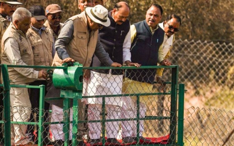 MP के कूनों में अफ्रीकी देश बोत्सवाना से लाए गए 9 चीते,  केंद्रीय वन और पर्यावरण मंत्री भूपेंद्र यादव ने किया रिलीज