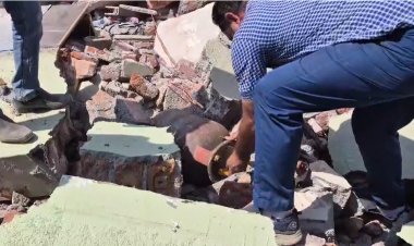 आगर मालवा में गैस गीजर ब्लास्ट: मकान का हिस्सा क्षतिग्रस्त, बाल-बाल बचा परिवार