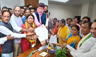 छत्तीसगढ़ राज्यसभा चुनाव: भाजपा से लक्ष्मी वर्मा, कांग्रेस से फूलो देवी नेताम ने भरा नामांकन