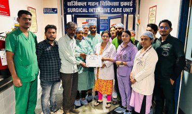 Bhopal एम्स में स्वर्गीय ब्रजेंद्र ढाकड़ का नेत्रदान, मानवता और करुणा की मिसाल