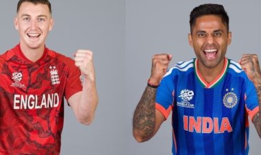 टी-20 वर्ल्डकप सेमीफाइनल- भारत का स्कोर 117/2 रन,संजू सैमसन की फिफ्टी ,ईशान किशन 39 पर आउट