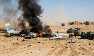 इराक में अमेरिकी मिलिट्री का प्लेन क्रैश शिया विद्रोही गुट ने गिराने की ली जिम्मेदारी