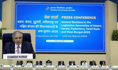 चुनाव आयोग की प्रेस कॉन्फ्रेंस, 5 राज्यों में विधानसभा चुनाव की तारीखों का ऐलान