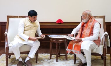 दिल्ली में PM मोदी से मिले CM डॉ. मोहन यादव, प्रदेश के विकास कार्यों पर हुई चर्चा