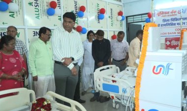 मऊगंज जिला चिकित्सालय को मिली बड़ी सौगात, कलेक्टर ने किया 4 डायलिसिस मशीनों का लोकार्पण