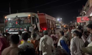 मऊगंज: नो एंट्री में घुसे तेज रफ्तार ट्रक ने बुझा दिया घर का चिराग, आक्रोशित लोगों ने किया बवाल