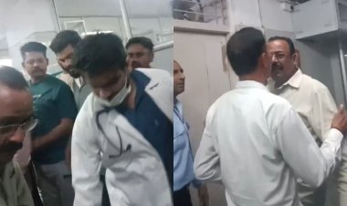 रीवा में देर रात अस्पताल में हंगामा, डॉक्टरों से गाली-गलौज, इलाज को लेकर विवाद