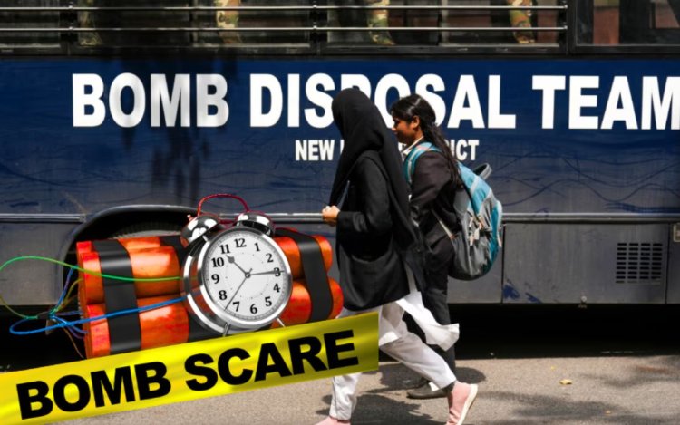 राजधानी दिल्ली में बम की धमकी से हड़कंप, चार स्कूल और बैंक निशाने पर