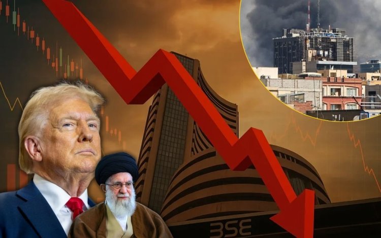 अमेरिका-ईरान तनाव से शेयर बाजार में बड़ी गिरावट