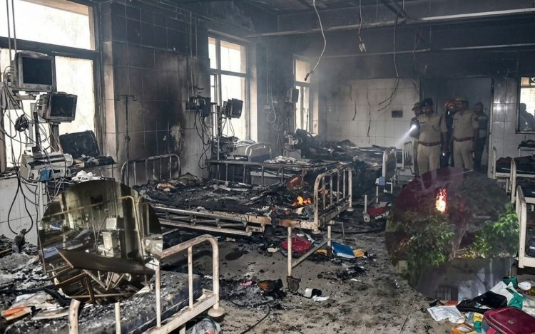 ओडिशा के कटक में सरकारी अस्पताल में भीषण आग, 10 मरीजों की मौत; 11 कर्मचारी घायल