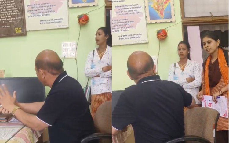 मैहर कॉलेज में सेशनल कॉपी विवाद: छात्राओं और प्राध्यापक के बीच हंगामा