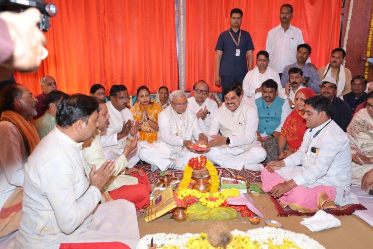 उज्जैन में विकास को मिली रफ्तार, राज्यपाल और CM मोहन यादव ने किया भूमिपूजन