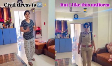 वर्दी में रील, DGP के आदेश के बावजूद नहीं मान रहे पुलिसकर्मी