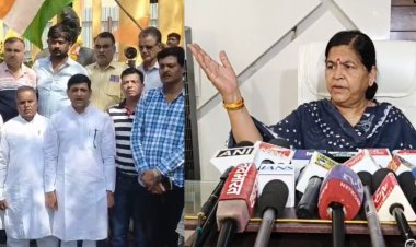 इंदौर में वंदे मातरम विवाद पर सियासत तेज: 85 वार्डों में बीजेपी का प्रदर्शन, उषा ठाकुर के बयान से गरमाया माहौल