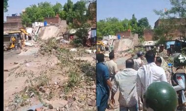 सतना में अतिक्रमण हटाने पहुंची टीम पर पथराव, पुलिस ने दागे अश्रुगैस के गोले और हवाई फायर