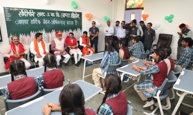 ASHTA: 61 करोड़ के सांदीपनि विद्यालय भवन का लोकार्पण, आधुनिक सुविधाओं से सजेगा छात्रों का भविष्य