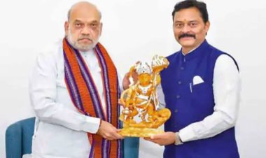 गृह मंत्री अमित शाह से मिले BJP MLA संजय पाठक, दोनों नेताओं की मुलाकात के निकाले जा रहे सियासी मायने