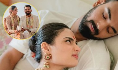 अथिया शेट्टी ने पति केएल राहुल को जन्मदिन पर किया विश, बेटी संग शेयर की तस्वीर