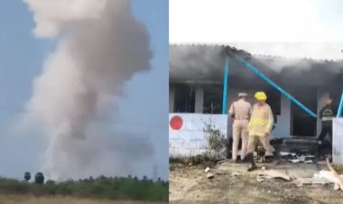 तमिलनाडु पटाखा फैक्ट्री धमाके में 18 की मौत: कई लोग मलबे में दबे, आसपास की बिल्डिंग में आई दरारें