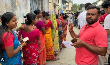 बंगाल-तमिलनाडु में मतदान जारी वोटरों की लंबी कतारें देखने को मिलीं