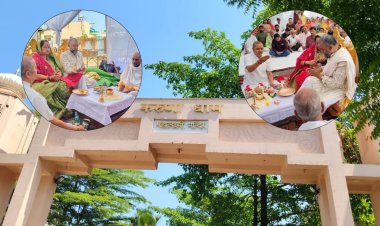 भोपाल: करुणाधाम आश्रम में शिवालय निर्माण के लिए भूमि पूजन, 140 फीट ऊंचा बनेगा भोले बाबा का मंदिर