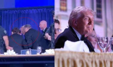 अमेरिकी राष्ट्रपति ट्रम्प पर  हमले की कोशिश, व्हाइट हाउस कॉरेस्पॉन्डेंट्स डिनर के दौरान फायरिंग