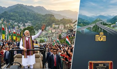 पीएम मोदी सिक्किम पहुंचे: गंगटोक में भव्य रोड शो, कल ₹4000 करोड़ की परियोजनाओं का करेंगे शिलान्यास