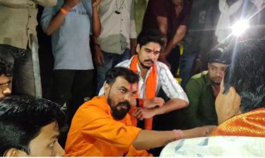 BHOPAL:असलम चमड़ा मामले में नया विवाद, हिंदूवादी संगठनों का देर रात हंगामा