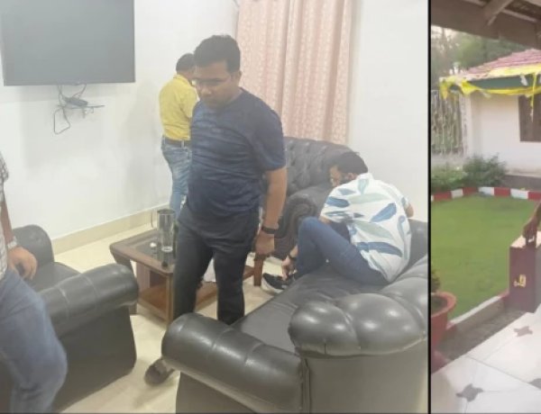 सरकारी गेस्ट हाउस में अफसरों की शराब पार्टी