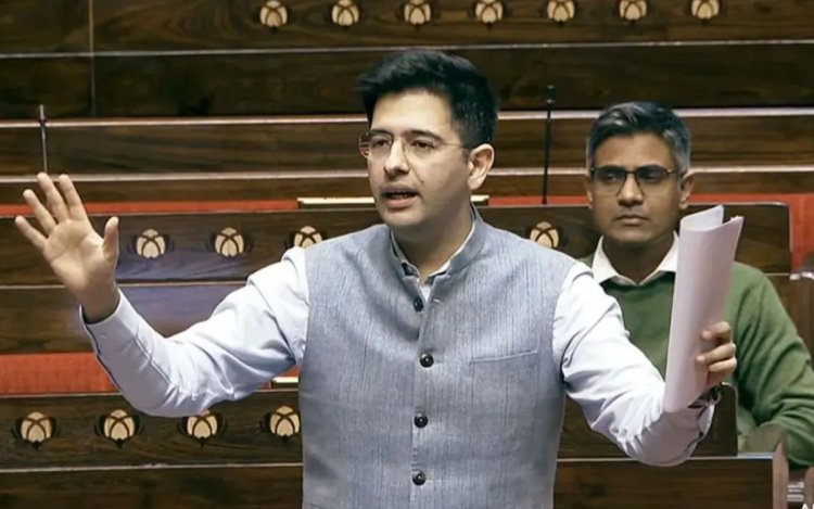 “खामोश किया गया हूं, हारा नहीं” पद से हटाने के बाद राघव चड्ढा का बयान