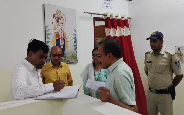 एक्शन मोड पर नवागत कलेक्टर, औचक निरीक्षण में गायब कर्मचारियों पर होगी कार्रवाई