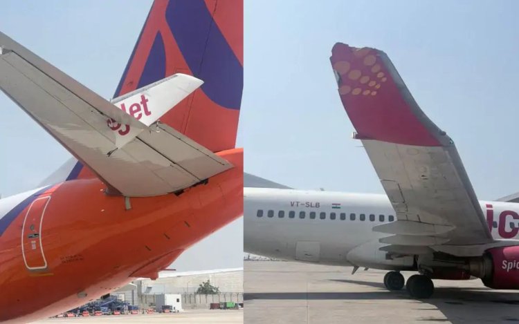 दिल्ली एयरपोर्ट पर बड़ा हादसा, Akasa Air और SpiceJet के विमान टकराए
