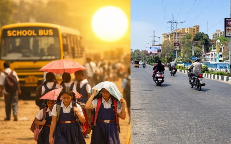 MP में तापमान 43 डिग्री सेल्सियस के पार, राजधानी भोपाल समेत कई जिलों में स्कूलों का समय बदला