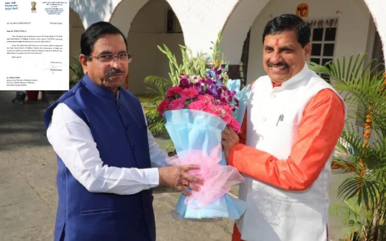 केंद्रीय मंत्री प्रहलाद जोशी का MP के CM डॉ. मोहन यादव को पत्र