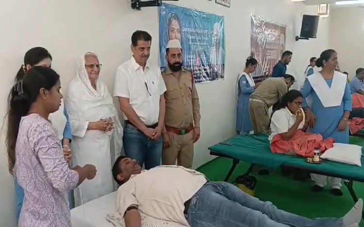 निरंकारी समाज ने किया 133 यूनिट रक्तदान, 21वें शिविर में दिखी सेवा भावना