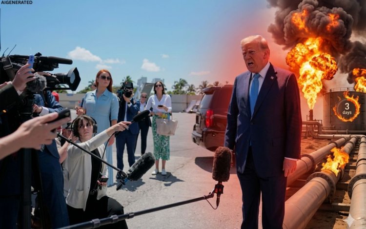 ट्रम्प बोले- ईरान के पास बहुत कम वक्त बचा है: 3 दिन में सीजफायर की शर्त नहीं मानी तो तेल पाइपलाइन होगी ब्लास्ट