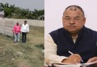 MLA अभय मिश्रा पर जमीन कब्जाने का आरोप, बाउंड्री तोड़कर निर्माण की कोशिश से बढ़ा विवाद