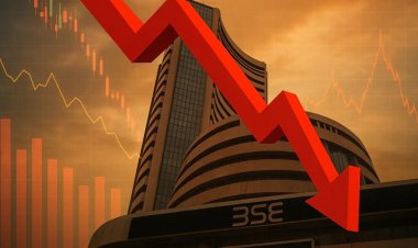 शेयर बाजार में हल्की गिरावट: सेंसेक्स 250 अंक टूटा, निफ्टी 24,000 के करीब फिसला