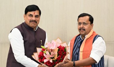 दिल्ली में CM डॉ. मोहन यादव की राष्ट्रीय अध्यक्ष नितिन नबीन से मुलाकात