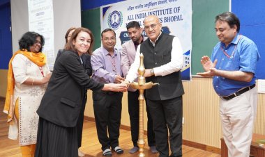 AIIMS Bhopal में इम्यूनोहीमैटोलॉजी पर राष्ट्रीय कार्यशाला, सुरक्षित रक्ताधान तकनीकों का दिया गया प्रशिक्षण