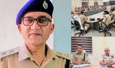 मऊगंज: नवनियुक्त पुलिस अधीक्षक सुरेंद्र कुमार जैन ने संभाला पदभार 