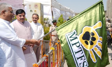 IIBCA Pre Summit: CM और केंद्रीय मंत्री ने रेस्क्यू व्हीकल्स को दिखाई हरी झंडी, IIFM में डेटा ड्रिवन लैब का हुआ लोकार्पण